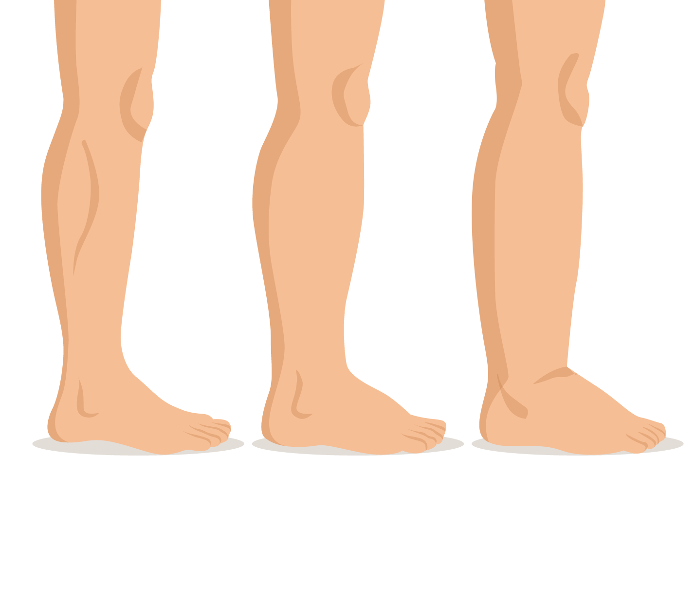Piernas estilizadas